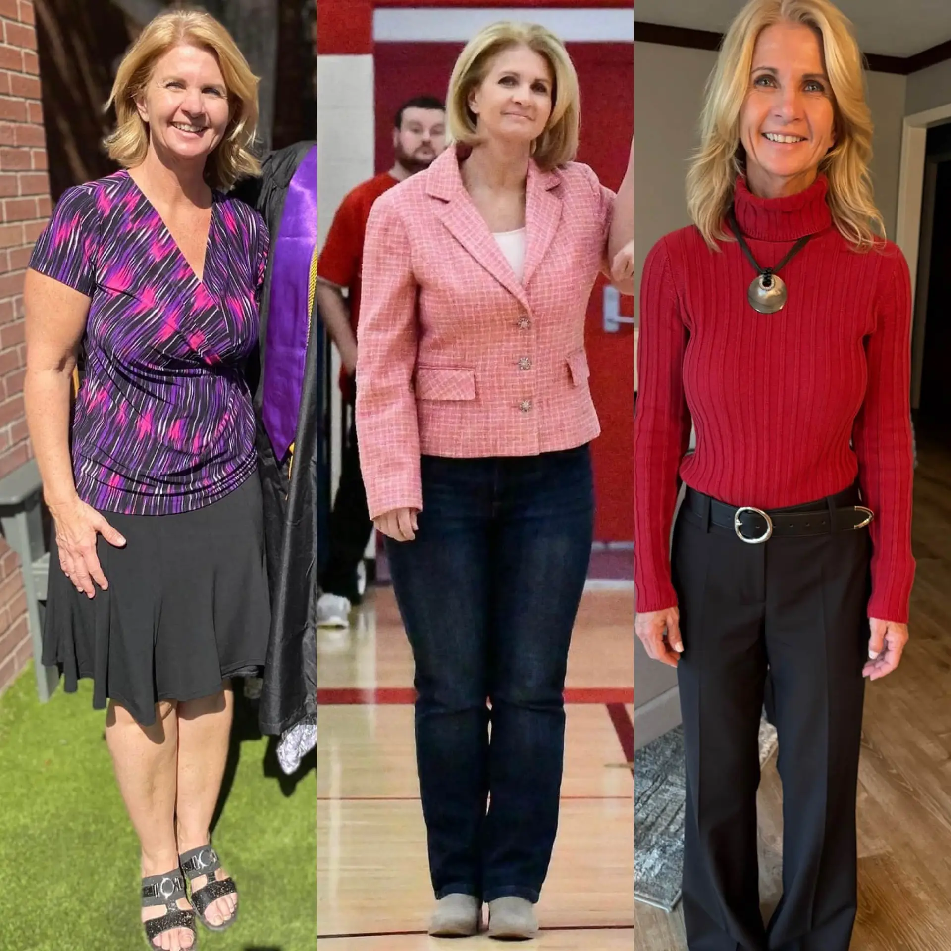 Cheryl Higham through different chapters of her life